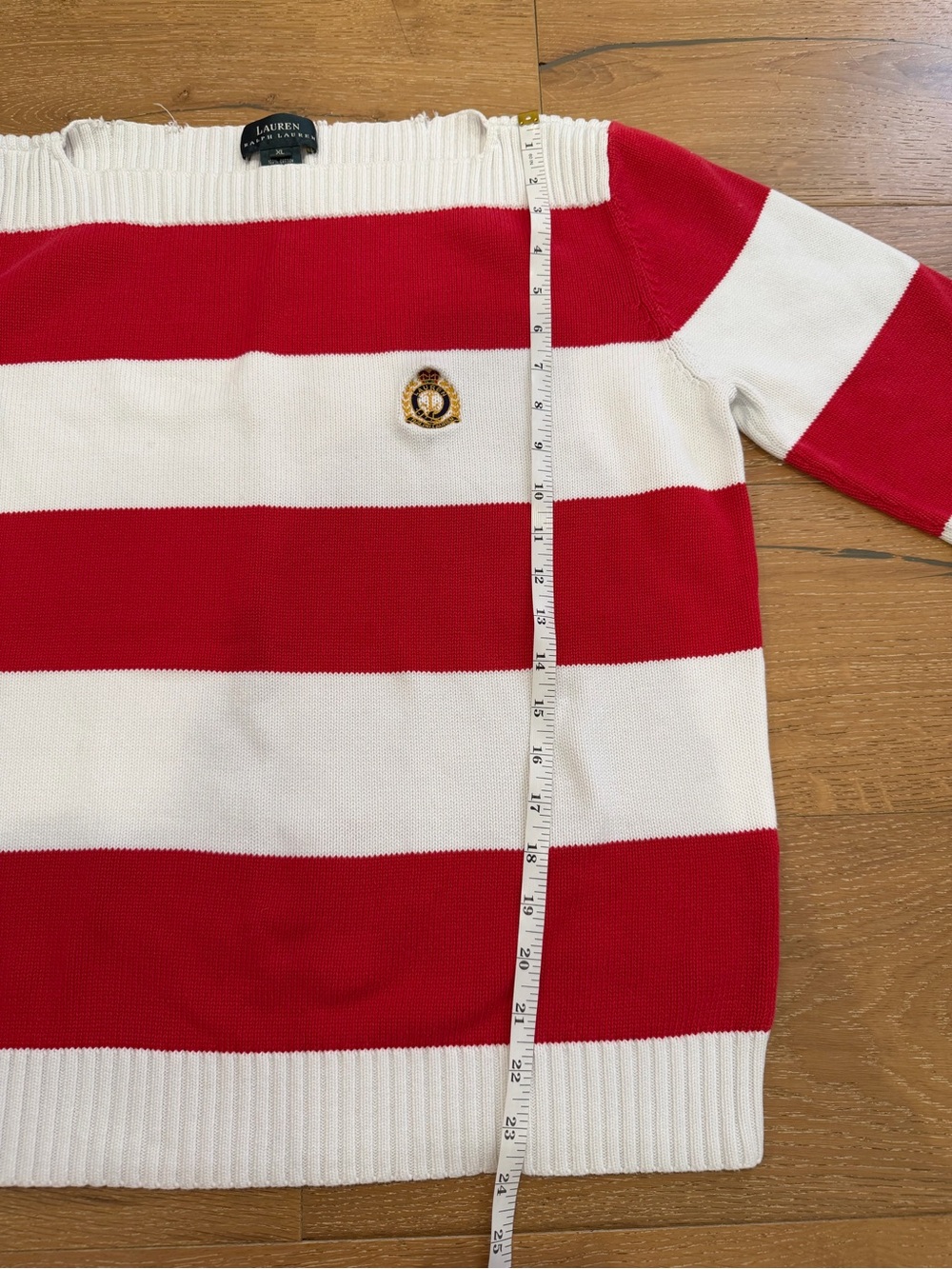Ralph Lauren Boatneck Sweater - size Large - Picture 4 of 8